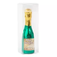 8 Oz. Champagne Bottle Popping Chocolates in Acetate Box