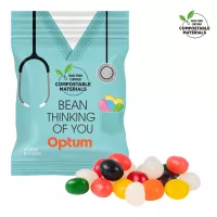2oz. ECO-Digibag, Compostable & Full Color, Assorted Jelly Beans