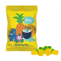 4 oz. Full Color Digibag™ with 3D Gummy Pineapples