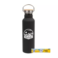 20 Oz. Stainless Steel Insulated Vacuum Bottle w/Lemonade Packet