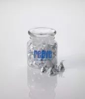 22 Oz. Glass Jar w/ Stock Wrapped Candies