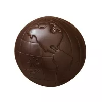 Molded Chocolate Globe - 5 Oz.