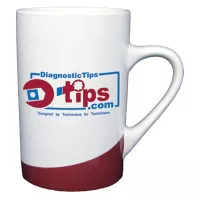12oz Bergundy Bolero Mug