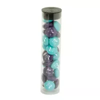 Mini Tube with Imprinted Chocolate Buttons