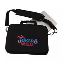 Embroidered Padded Messenger Bag