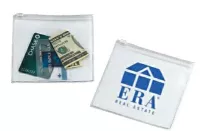 Vinyl Pouch w/Plastic Closure