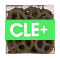 Square Acetates Milk Chocolate Mini Pretzels