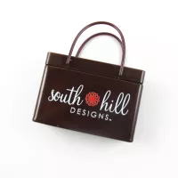 Brown Shopping Bag Mint Tin