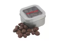 Window Tin w/Choc Raisins