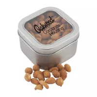 Window Tin w/Honey Roasted Peanuts