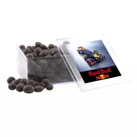 Acrylic Box w/Choc Espresso Beans