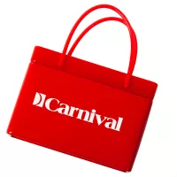 Red Shopping Bag Mint Tin
