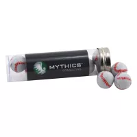 Tube w/Chocolate Baseballs