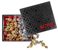 Deluxe Box with Twist Wrapped Chocolate Truffles