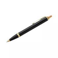 Parker® IM Retractable Ballpoint Pen (Black Lacquer GT)