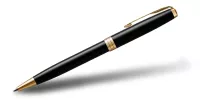 Parker® Sonnet Ballpoint Pen (Black Lacquer GT)