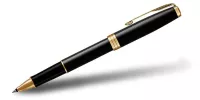 Parker® Sonnet Rollerball Pen (Black Lacquer GT)