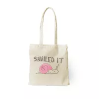 Continued Main Squeeze Natural Canvas Tote