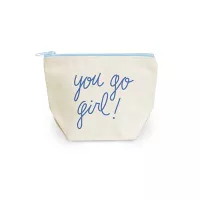 Continued Tweedle Dum Pouch (Natural Canvas)