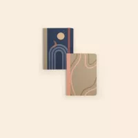 Journal - 5.5 X 4 Mega Passport - Tape - Blank Guts - U - Mini