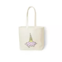 Continued Daily Grind Natural Canvas Tote