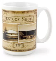 15 Oz. White Ceramic El Grande Sublimation Mug