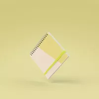 Square Notebook - Small - Coil - Solid Cover