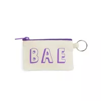 Continued Penny Key Ring Pouch (Natural Canvas)