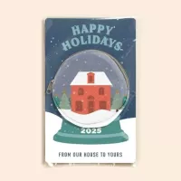 Snowglobe Coin Pouch Mailer