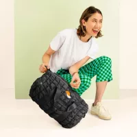 Holdall - Cloud Quilted Material