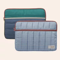 13" Zippered Pocket Laptop Sleeve (Puff Puff)