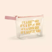 Clear Vinyl Bag w/Hand Strap