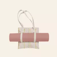 Main Squeeze Yoga Tote - Natural Canvas