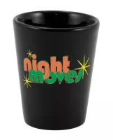 1.5 Oz. Black Glass Shot Glass