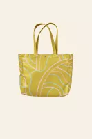 Open Laptop Tote - Vegan Leather