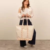 4CP Trim Morris Tote - Extra Large Zippered