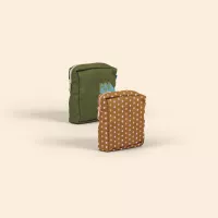 Mod Pouch - Small - Colored Canvas