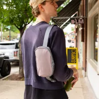 Simple Belt Bag (Natural Canvas)