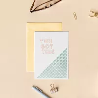 Flat Letterpress Card (5"x7")