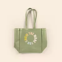 All That Grocery Tote - Vegan Leather
