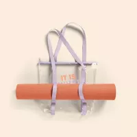 Twinkles Even More Yoga Tote - Clear Vinyl