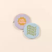 Pancake Pouch - Colored Canvas