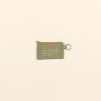 Penny Key Ring - 4CP Pigment Dyed Canvas