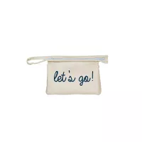 Continued Jetsetter Small Pouch (Natural Canvas)
