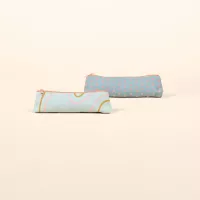 Demin Fiddlesticks Small Pouch