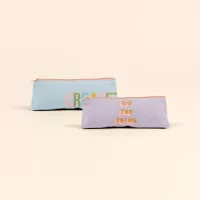 Denim Fiddlesticks Small Pouch