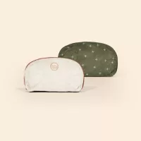 Corduroy Glam Clam Pouch