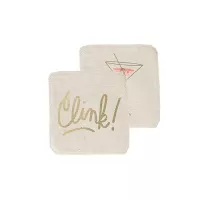 Continued Dripsy Coaster (Natural Canvas)