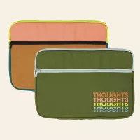 13" Zippered Pocket Laptop Sleeve (1000D RPET)- 4CP