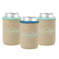 Liam Burlap Neoprene Can Insulator